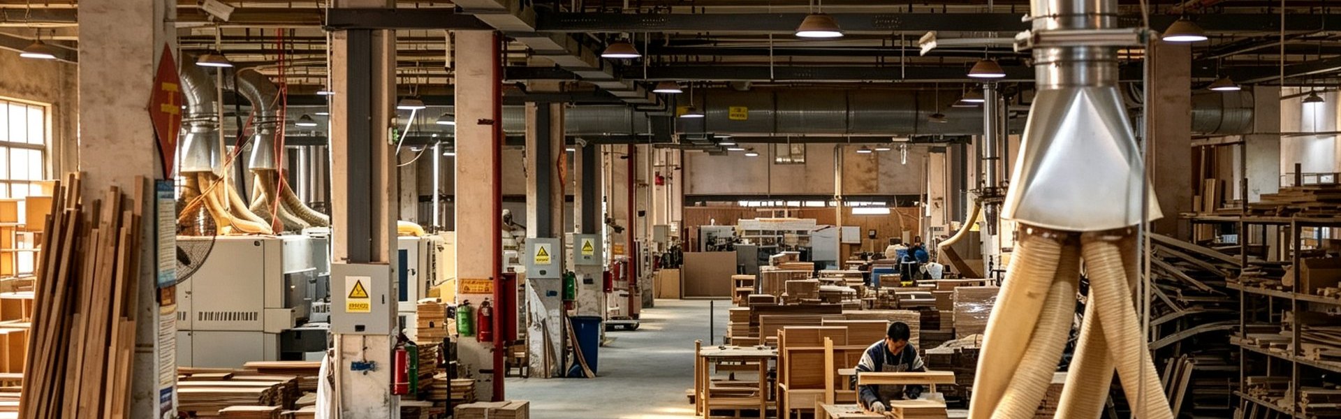 Jimeijia solid wood furniture factory — workshop overview