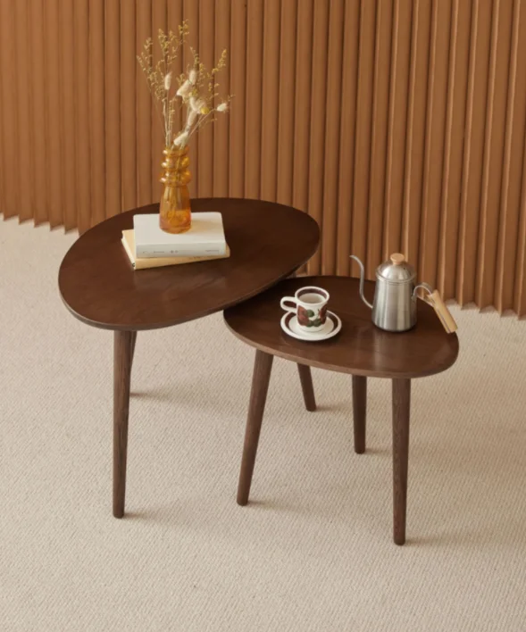Santa Rosa Corner Side Table (Irregular Model B)