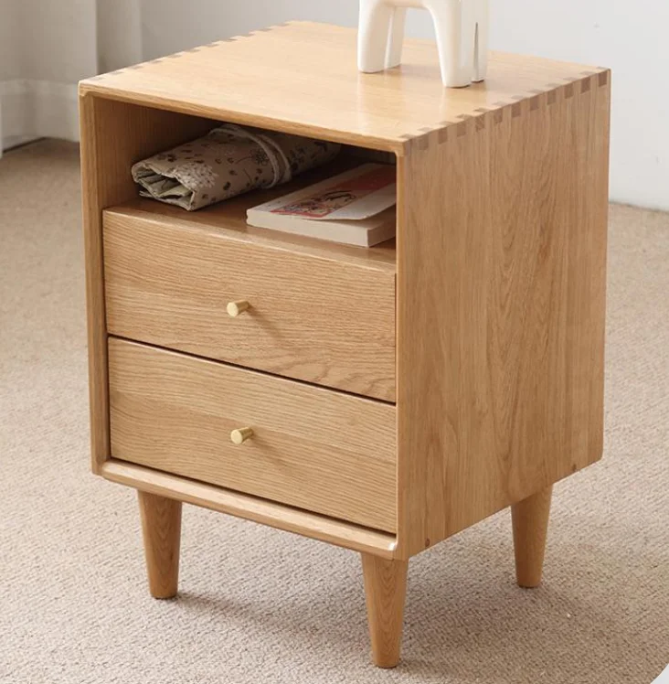 Fuji Nightstand (2-Drawer 1-Shelf)