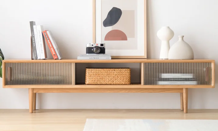Fuji TV Cabinet (2 Sliding Doors)