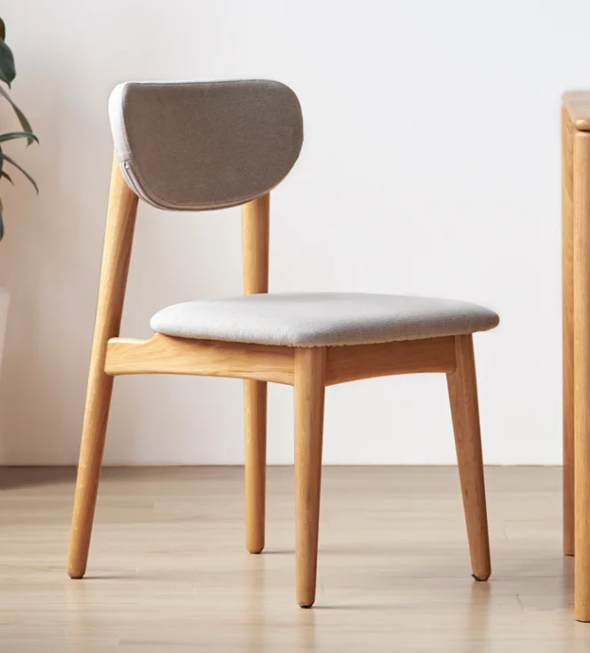 Rhine Dining Chair (Model A) (Oak)