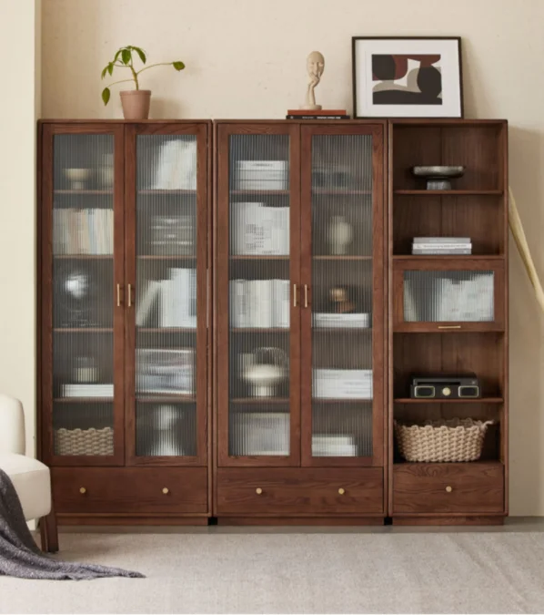 Santa Rosa Bookcase (1 Drawer 1 Flip-Door)
