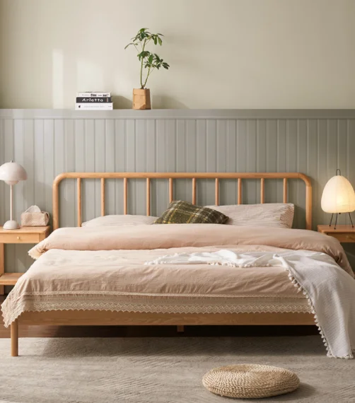 Hemu Bed(Vertical-Slat Model B)
