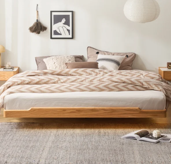 Hemu Bed(Floating Headboard-Free)