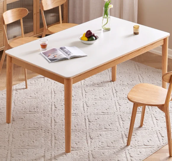Hemu Dining Table (Cone Straight Leg)