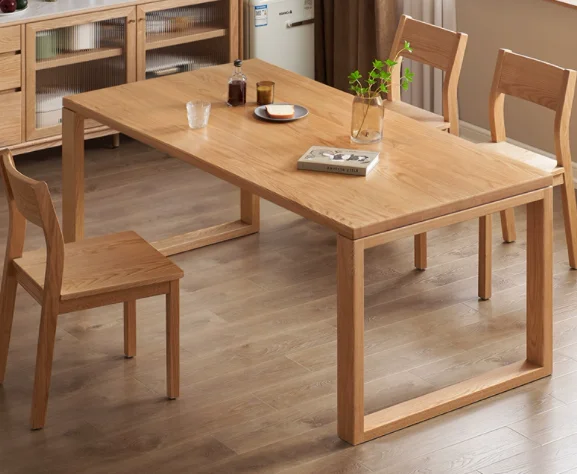 Hemu Dining Table (Square-Frame Leg)