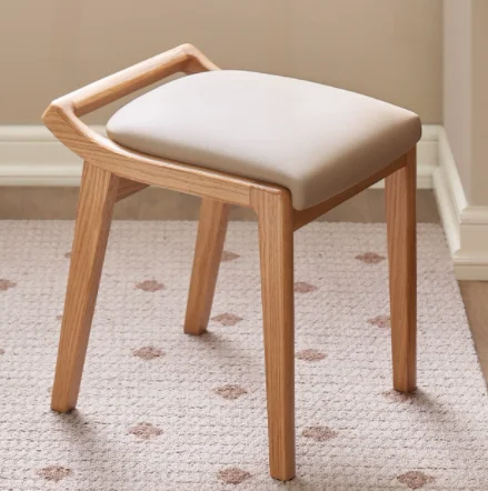 Hemu Vanity Stool (Curved Back)