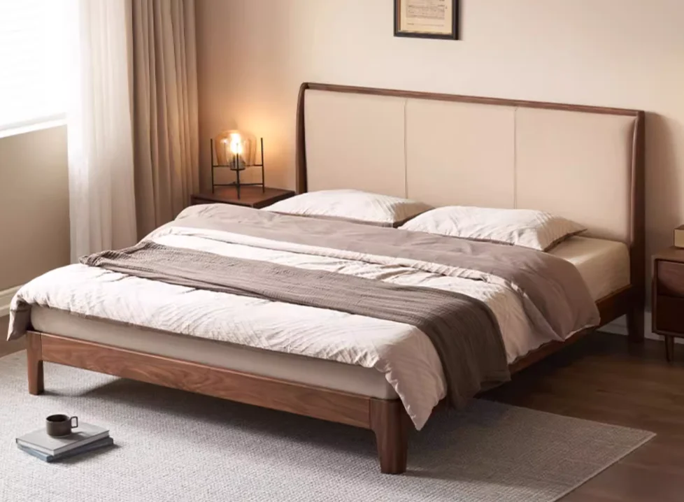 Half-Wrap Headboard Bed