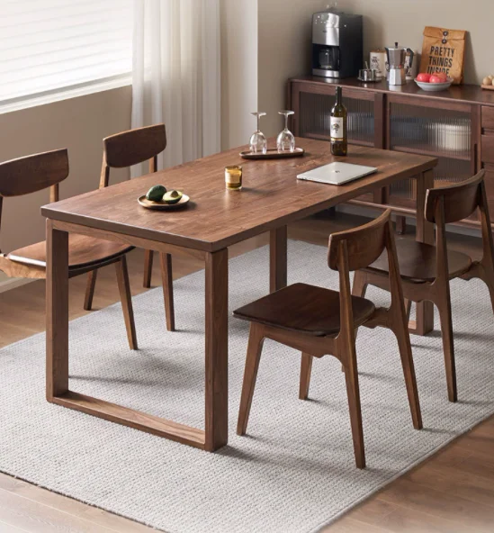 Dining Table (M1117) — Solid Black Walnut solid wood furniture by Jimeijia