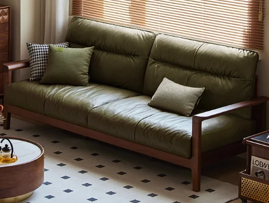 Sofa (N9061) - Dark Green