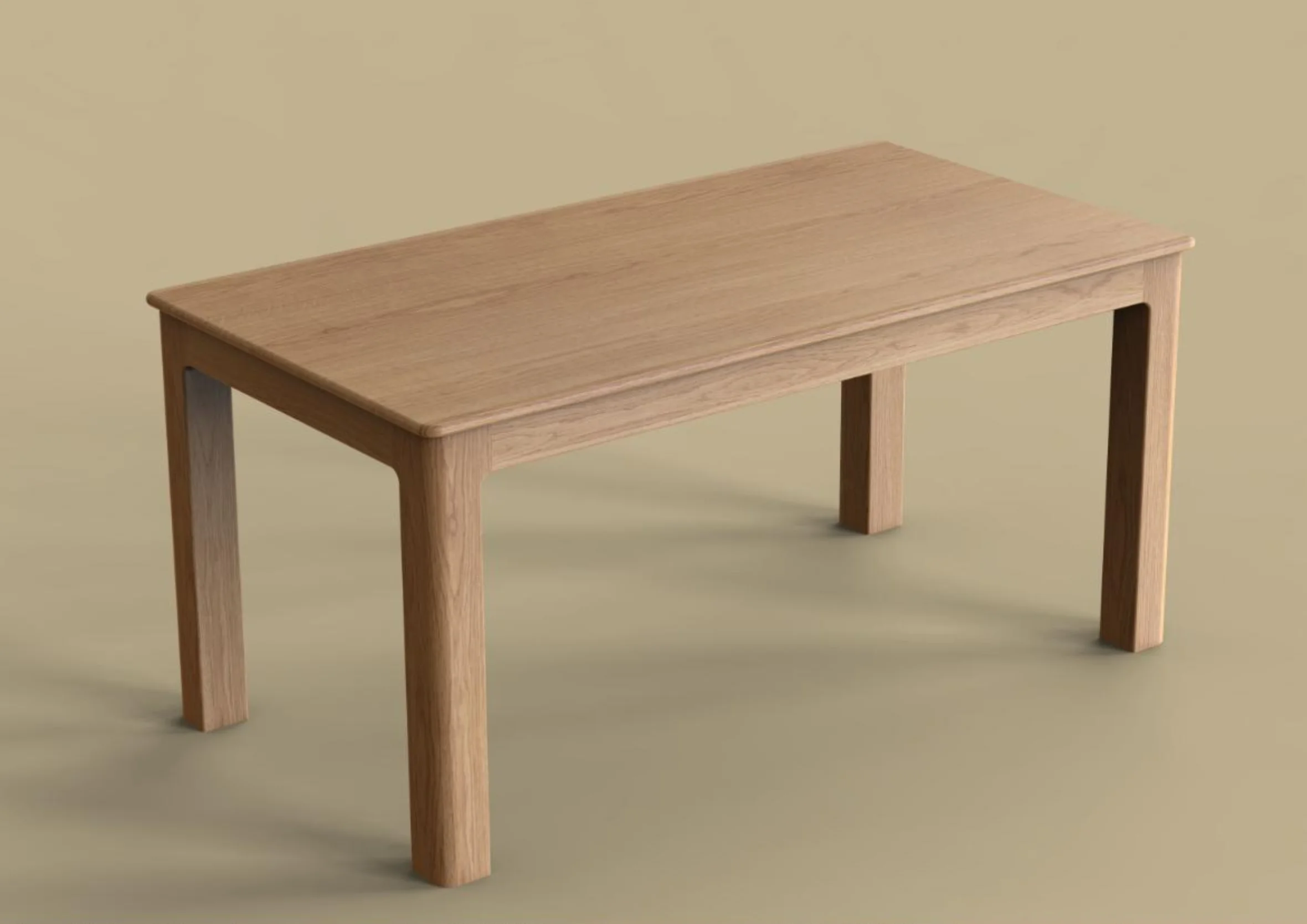 Fangao Dining Table (Thick Legs)