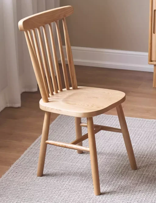 Fangao Dining Chair (Vertical Slats) – 1 Piece