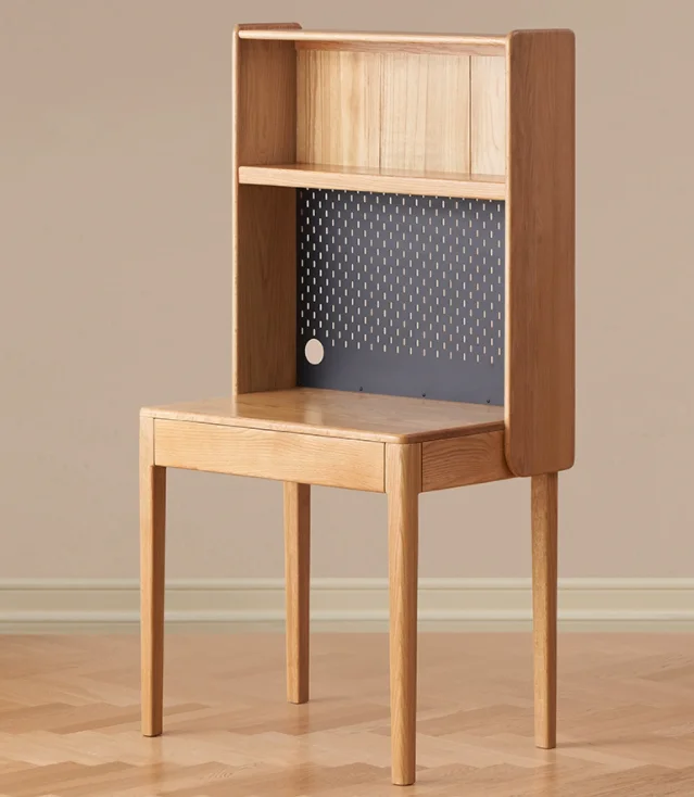 Hemu Desk (Model G with Bookshelf)