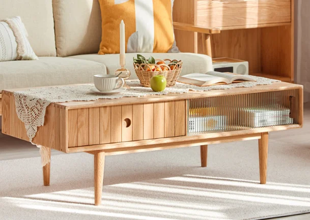 Danya Coffee Table(2-Door 2-Drawer)
