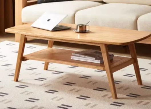Denmark B Coffee Table( with Shelf)