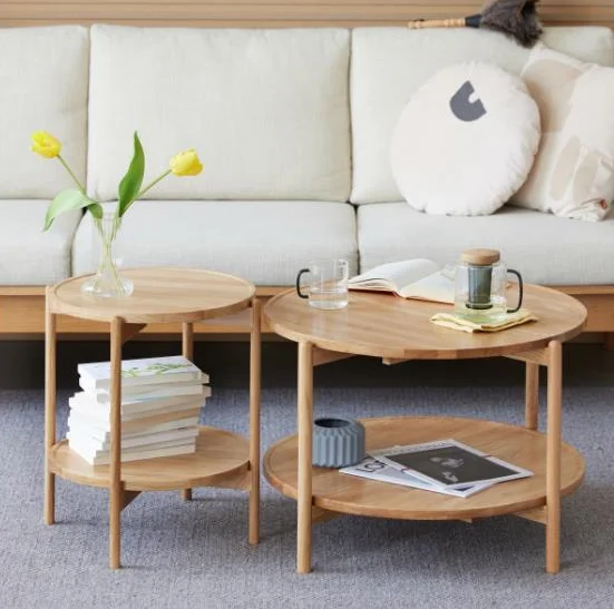 Santa Rosa Round Coffee Table(Two-Tier)